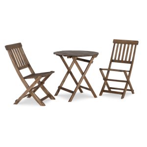 Brand New 3 pc Outdoor Folding Set-image