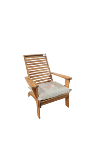 New All-Weather Outdoor Chair w/ Cushion-image
