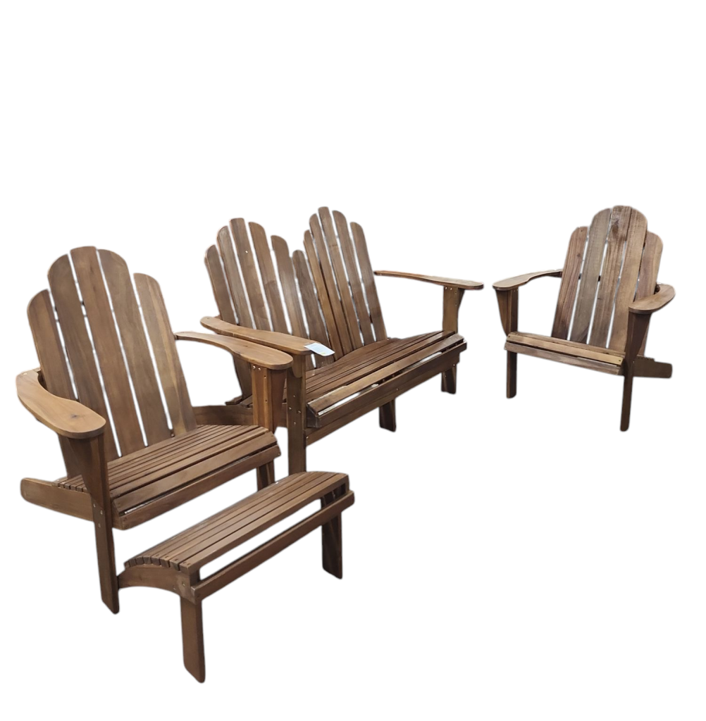 outdoor Adirondak set