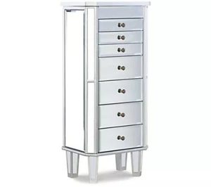 New Deluxe Mirrored Jewelry Armoire-image