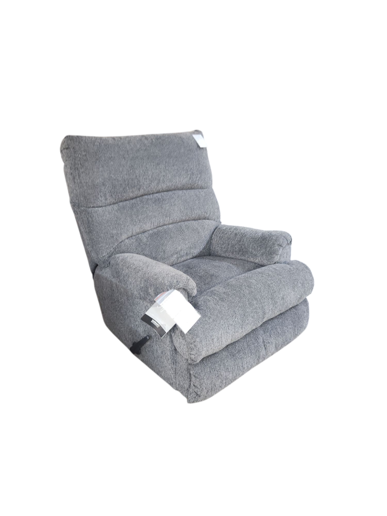 grey recliner